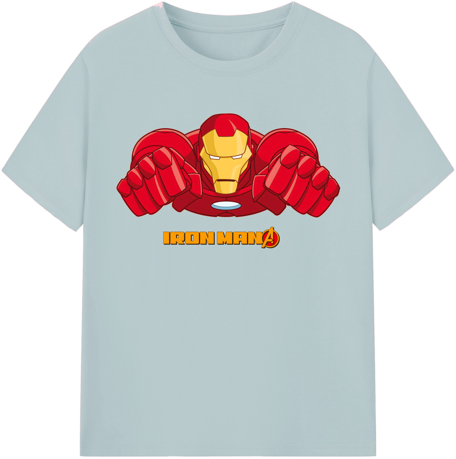 （画像用） アベンジャーズ The Avengers 綿100％半袖Tシャツ（フロントプリント）